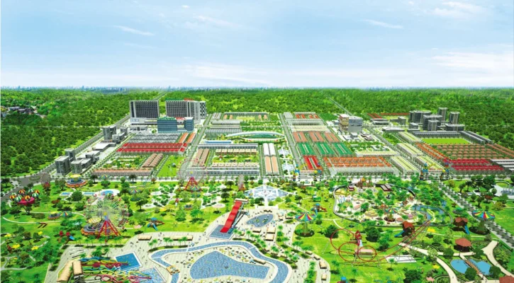 Phoi canh du an Sunflower City Nhon Trach Dong Nai