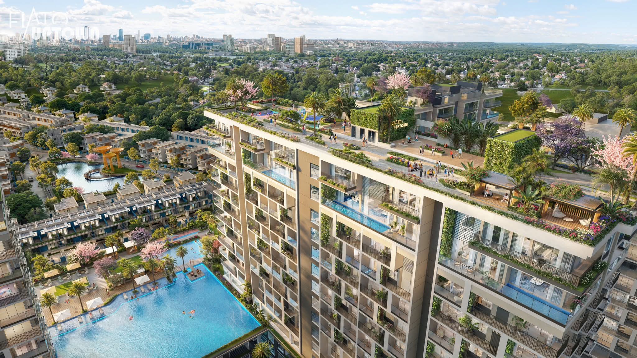 Mở Bán Giỏ Hàng Duplex, Penthouse & Shophouse Fiato Uptown