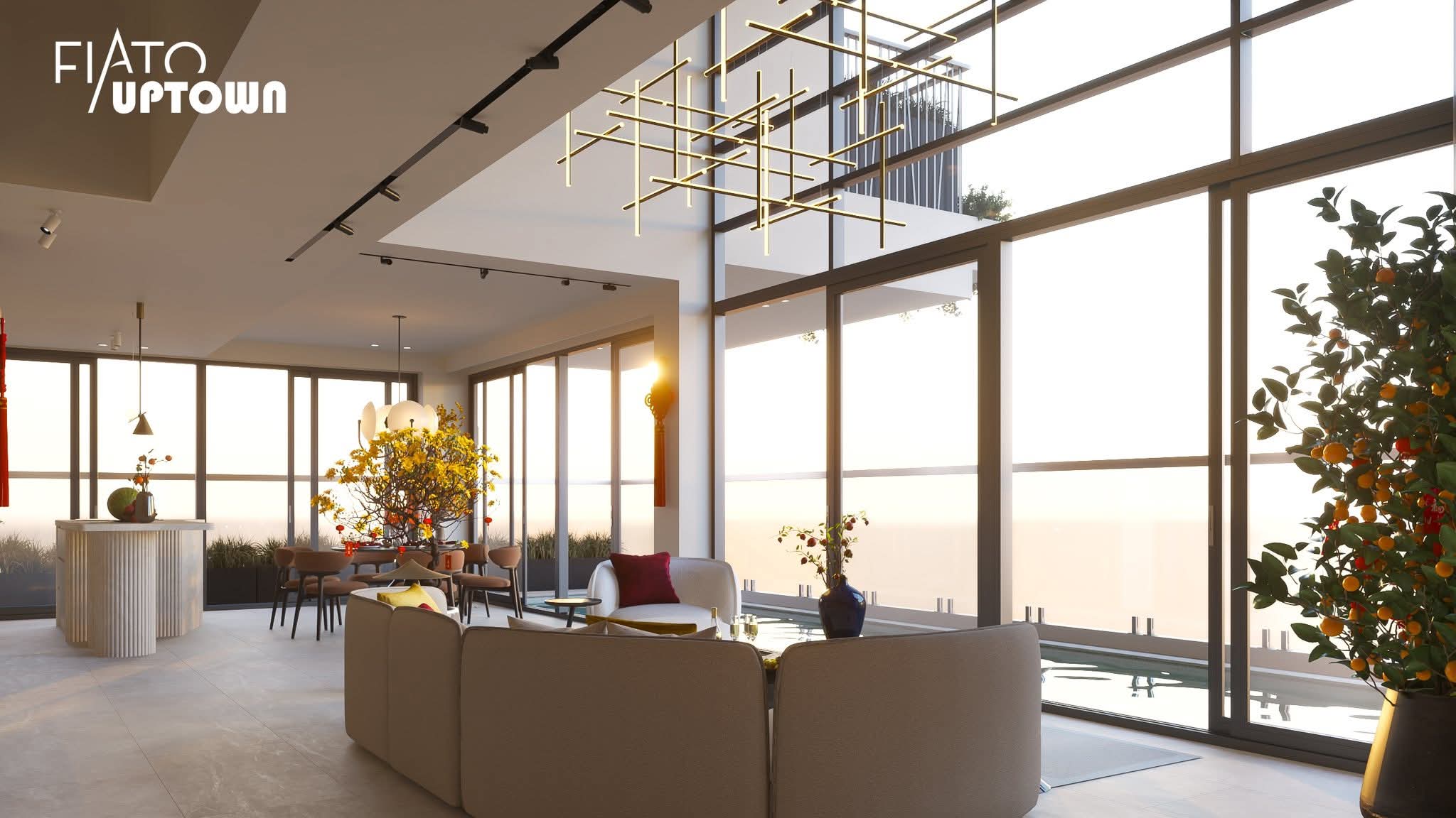Mở Bán Giỏ Hàng Duplex, Penthouse & Shophouse Fiato Uptown