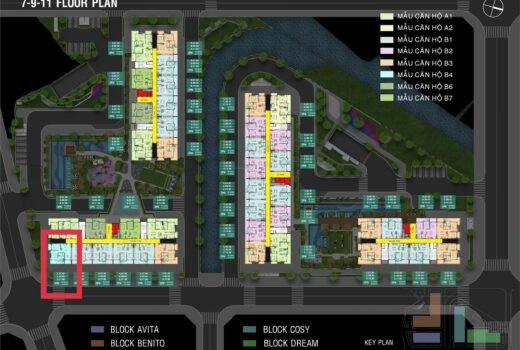 Góc Block A Fiato Thủ Đức Tầng Trung Hướng Đông Na.