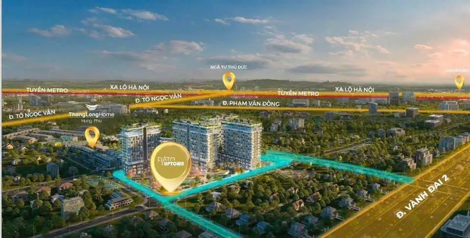 Bán Căn 2PN, 80m2 Block C Fiato Uptown Thủ Đức