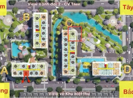 Bán căn 3PN Block B, 114m2 Fiato Uptown Thủ Đức