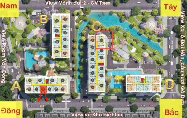 Bán căn 3PN Block B, 114m2 Fiato Uptown Thủ Đức