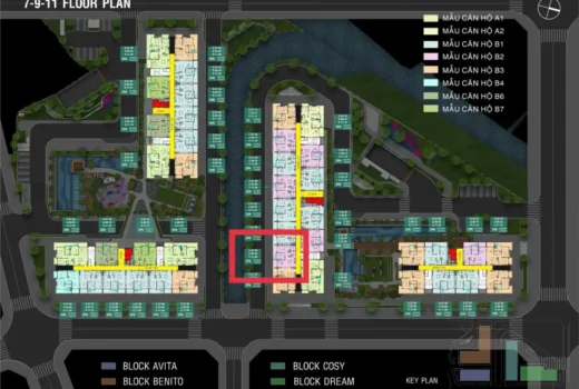 Bán Căn Block C Tầng 7, 80m2 View Kênh Fiato Uptown Thủ Đức